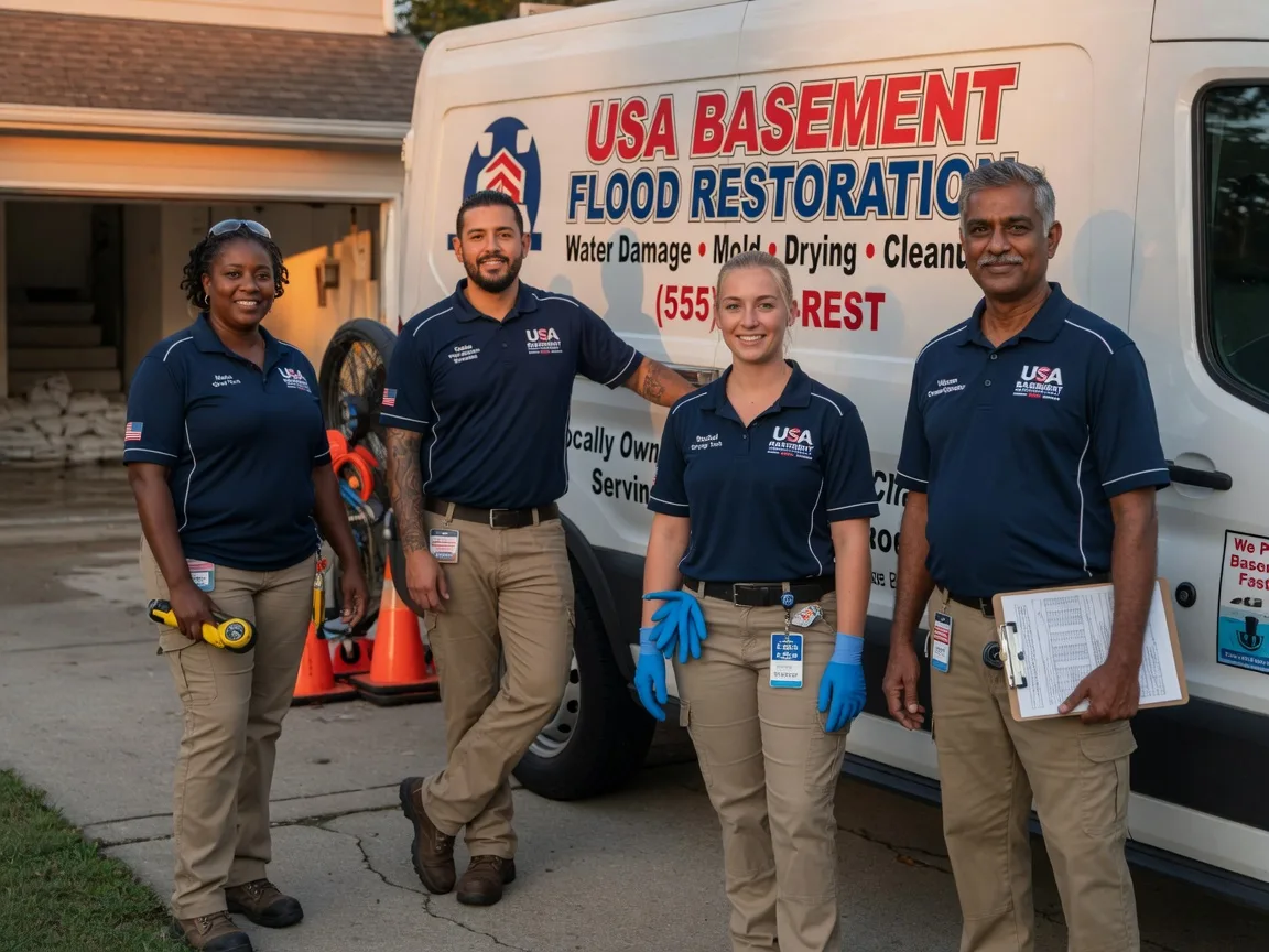 Basement Flood Cleanup company in Milburn, OK