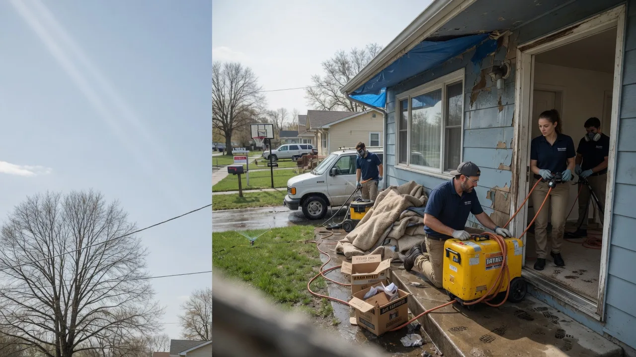 Basement Flood Cleanup in Milburn, OK near me